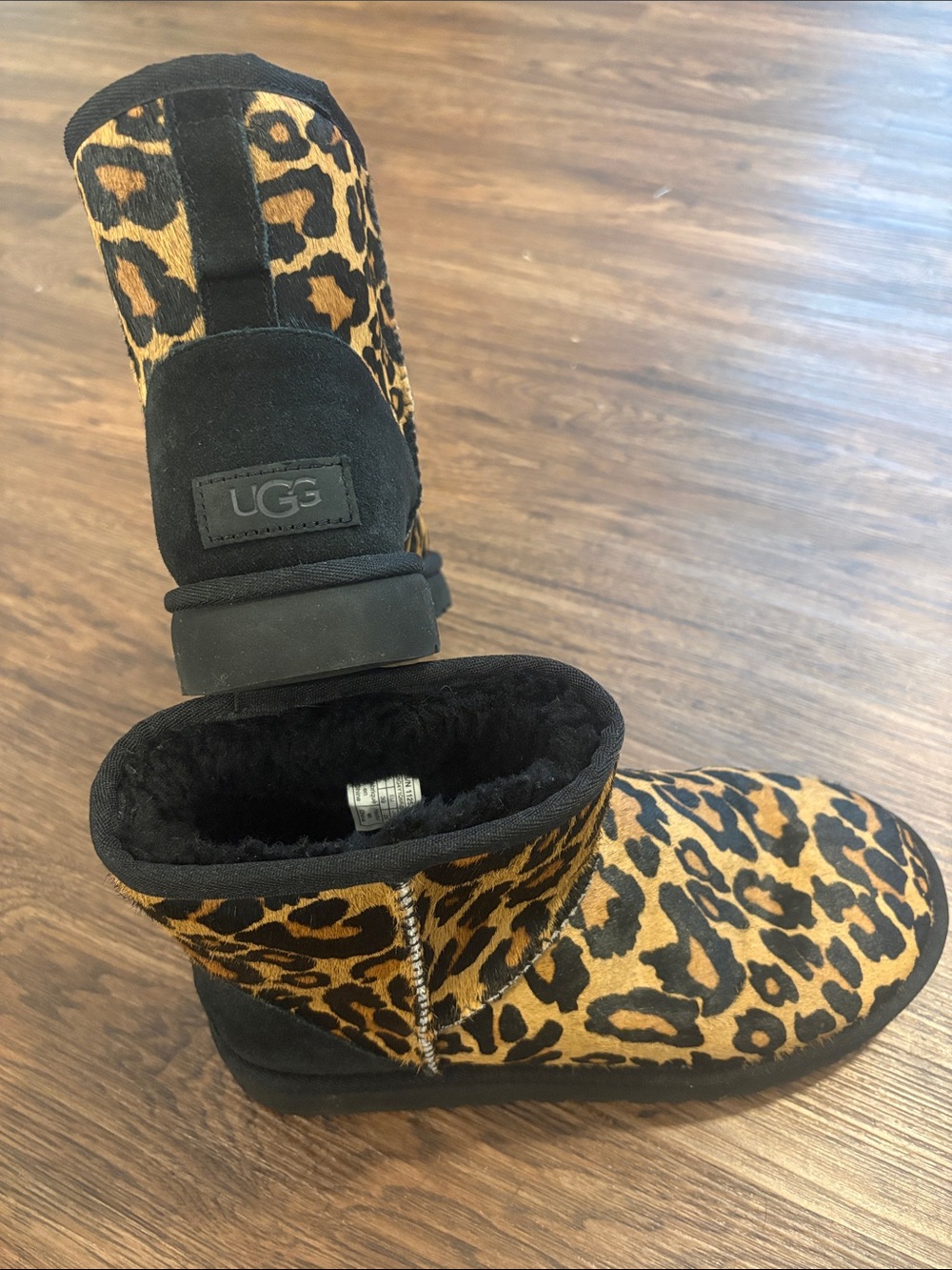 UGG Leopard Print Boots